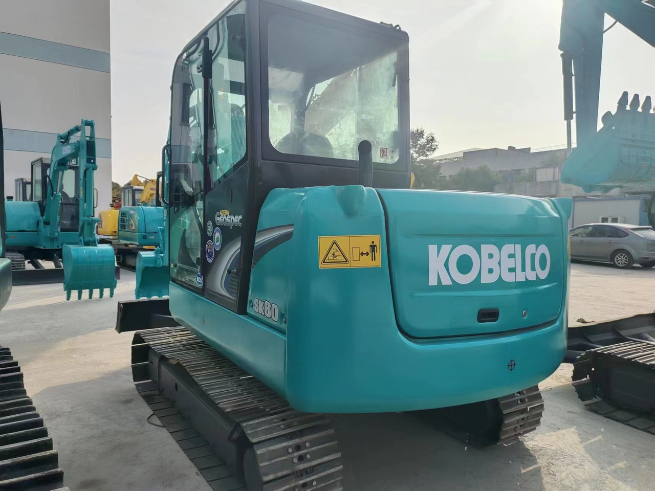KOBELCO SK60-8 - Ekskavator mini: gambar 1 KOBELCO SK60-8 - Ekskavator mini: gambar 1