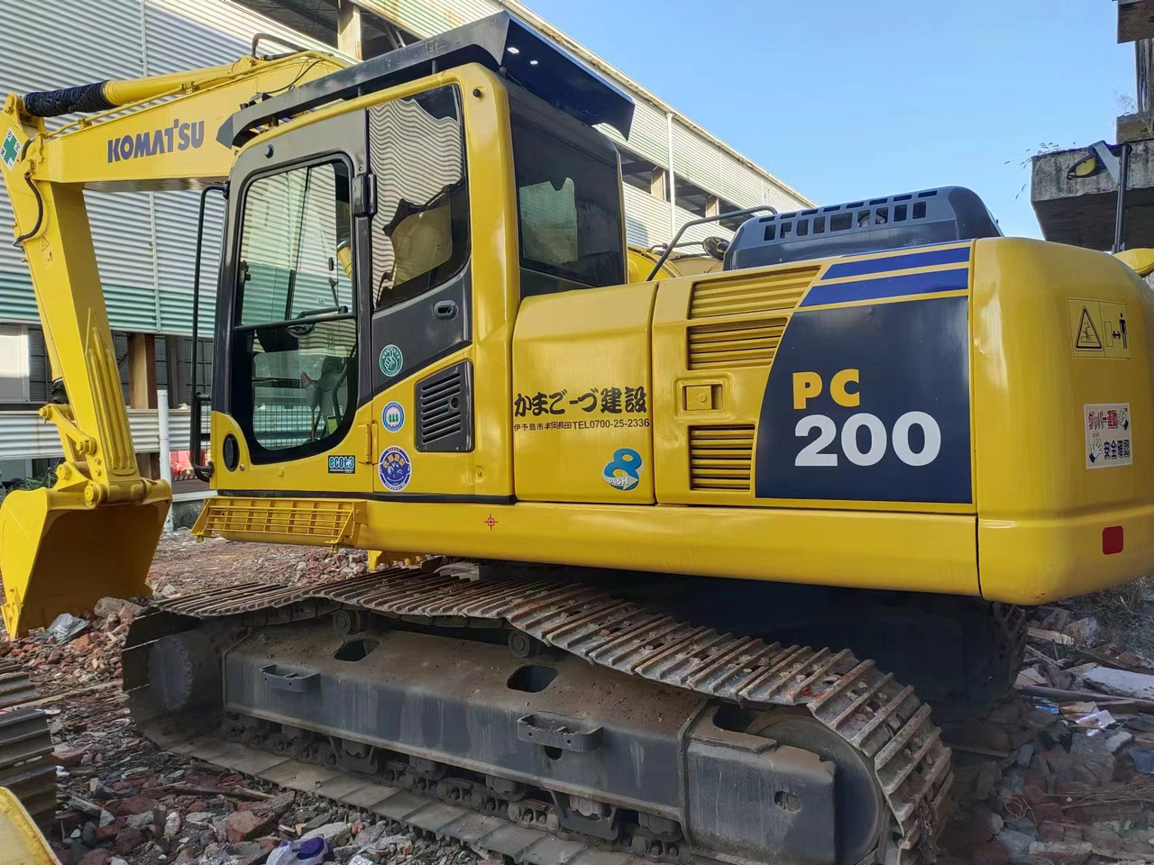 KOMATSU PC200-8 PC200-7 PC220-7 - Ekskavator perayap: gambar 5 KOMATSU PC200-8 PC200-7 PC220-7 - Ekskavator perayap: gambar 5