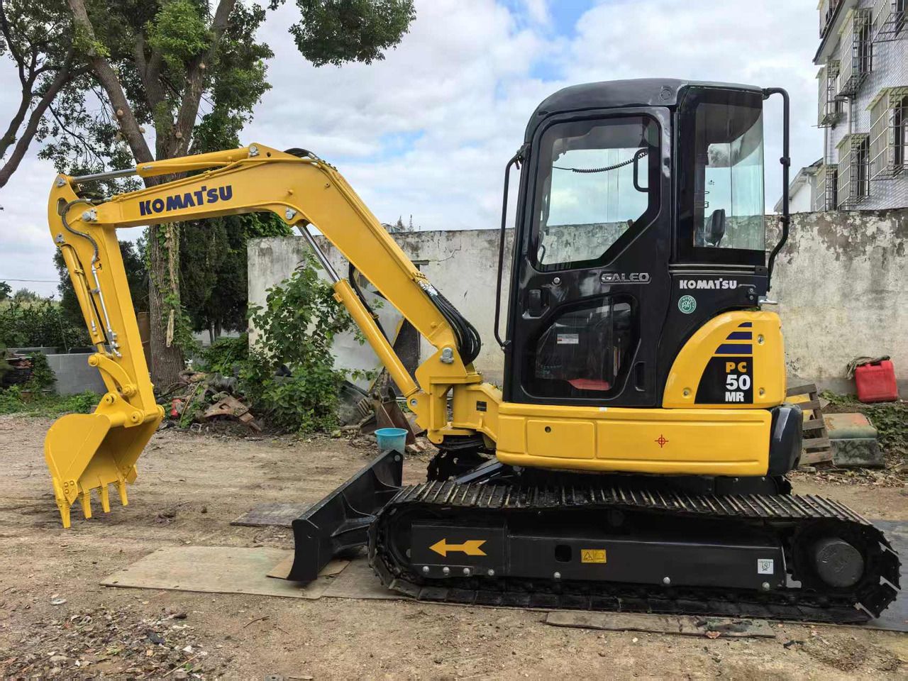 KOMATSU PC50MR - Ekskavator mini: gambar 1 KOMATSU PC50MR - Ekskavator mini: gambar 1