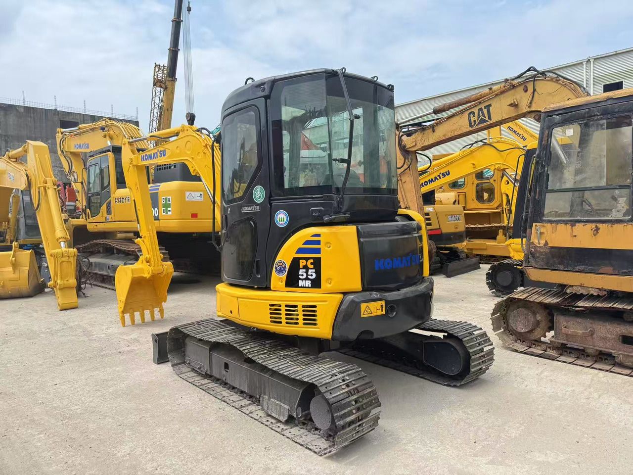 KOMATSU PC55 PC55MR PC56 PC60 - Ekskavator mini: gambar 5 KOMATSU PC55 PC55MR PC56 PC60 - Ekskavator mini: gambar 5