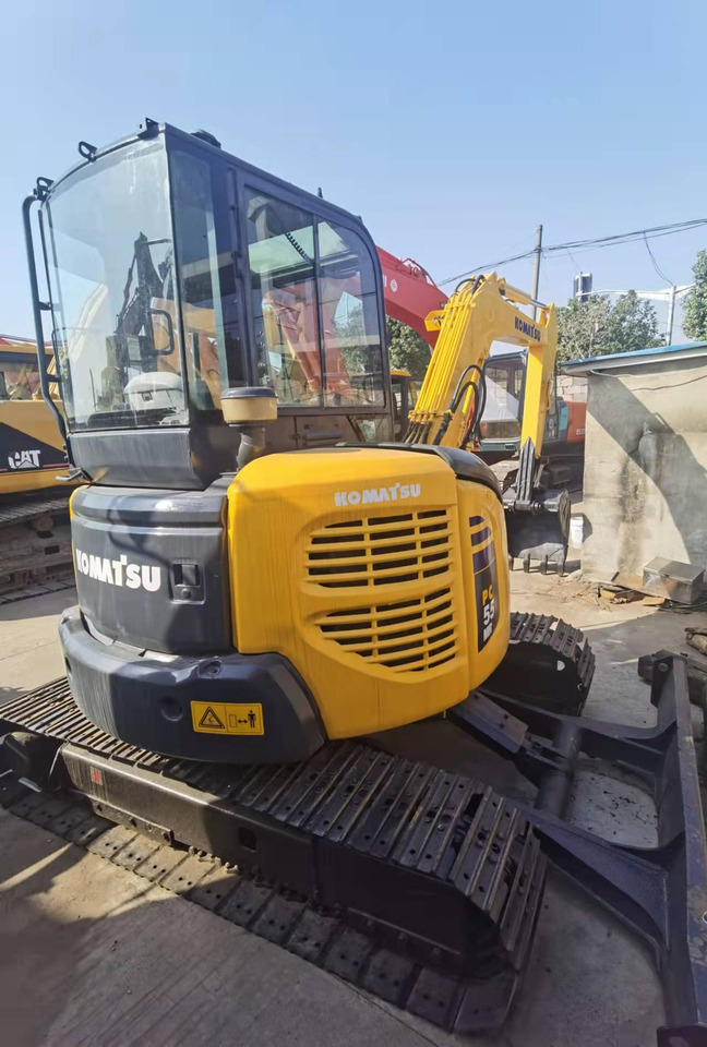KOMATSU PC55MR-2 - Ekskavator mini: gambar 5 KOMATSU PC55MR-2 - Ekskavator mini: gambar 5
