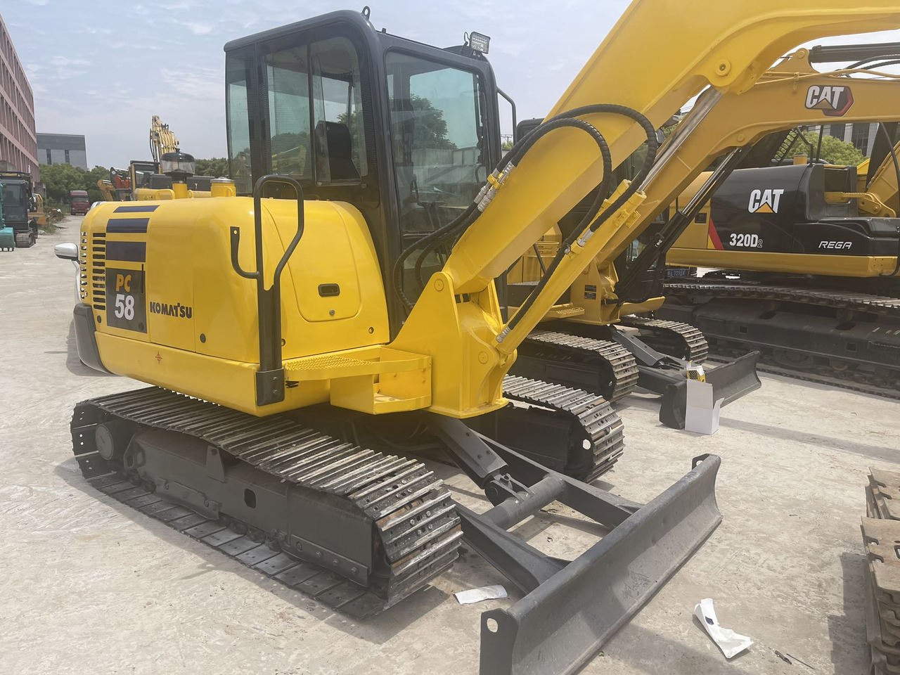 Ekskavator mini KOMATSU PC58 PC55 PC60: gambar 6