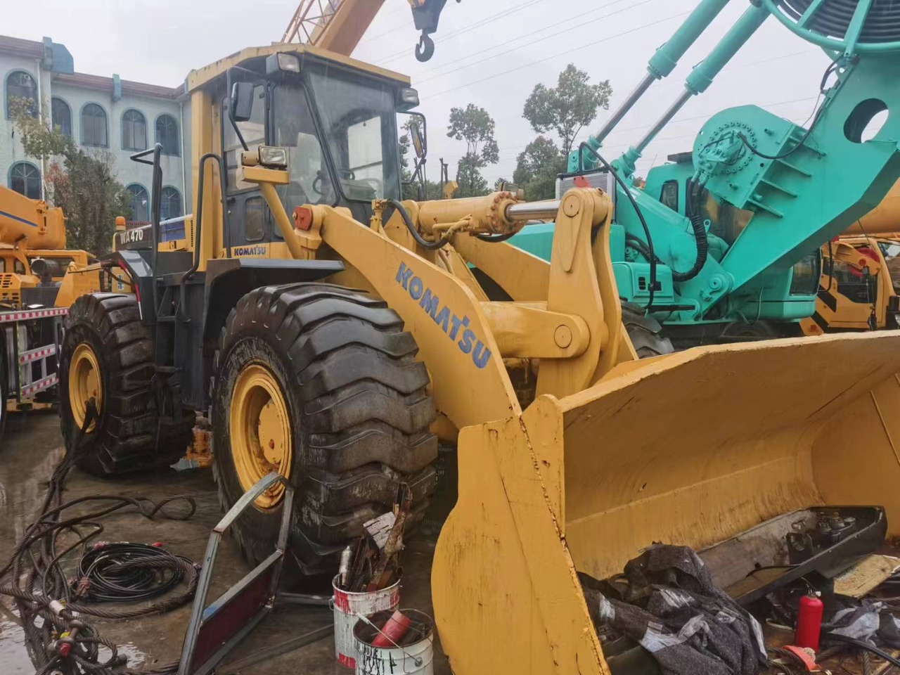 KOMATSU WA470 - Wheel loader: gambar 2 KOMATSU WA470 - Wheel loader: gambar 2