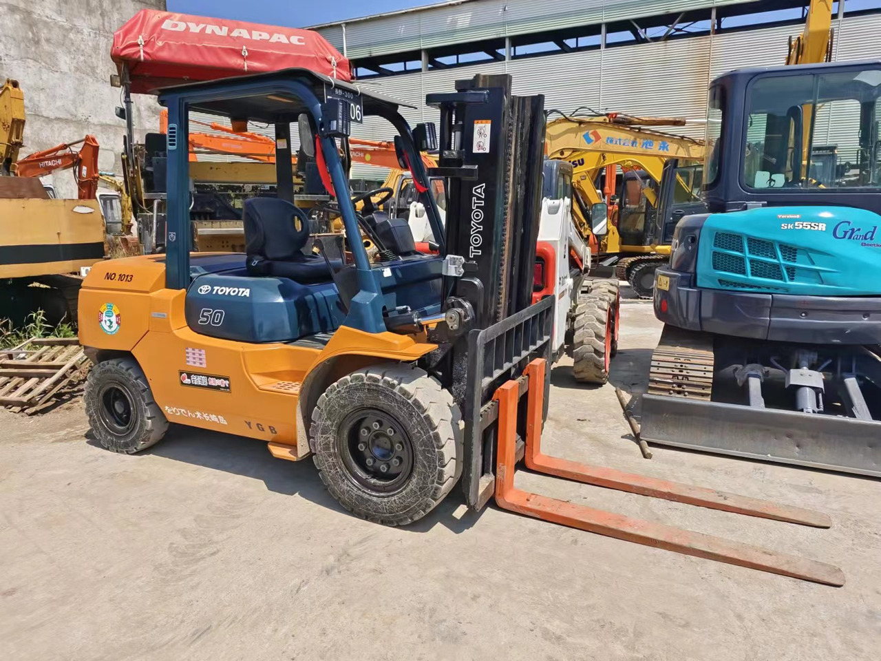 TOYOTA FD50 - Forklift diesel: gambar 1 TOYOTA FD50 - Forklift diesel: gambar 1