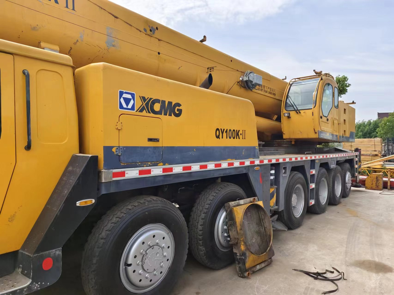 XCMG QY100K-Ⅱ 100tons QY100K truck crane - Derek bergerak: gambar 5 XCMG QY100K-Ⅱ 100tons QY100K truck crane - Derek bergerak: gambar 5