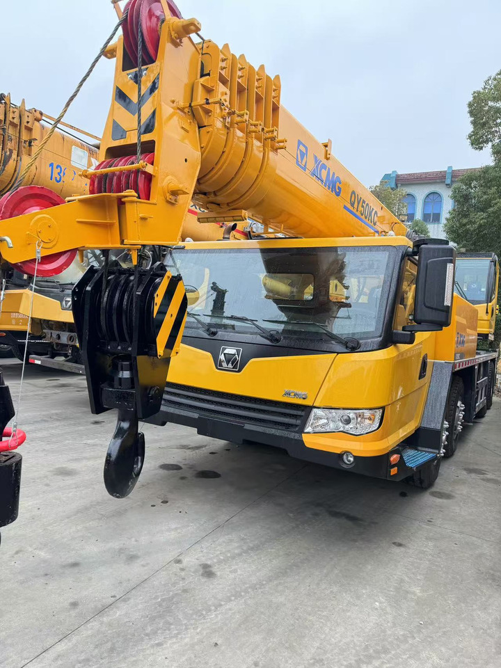 XCMG QY50KC QY50 CHINA TRUCK CRANE 50TONS - Derek bergerak: gambar 1 XCMG QY50KC QY50 CHINA TRUCK CRANE 50TONS - Derek bergerak: gambar 1