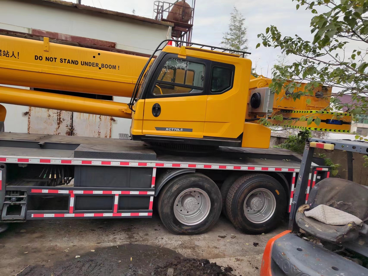 XCMG QY70K - Derek bergerak: gambar 3 XCMG QY70K - Derek bergerak: gambar 3