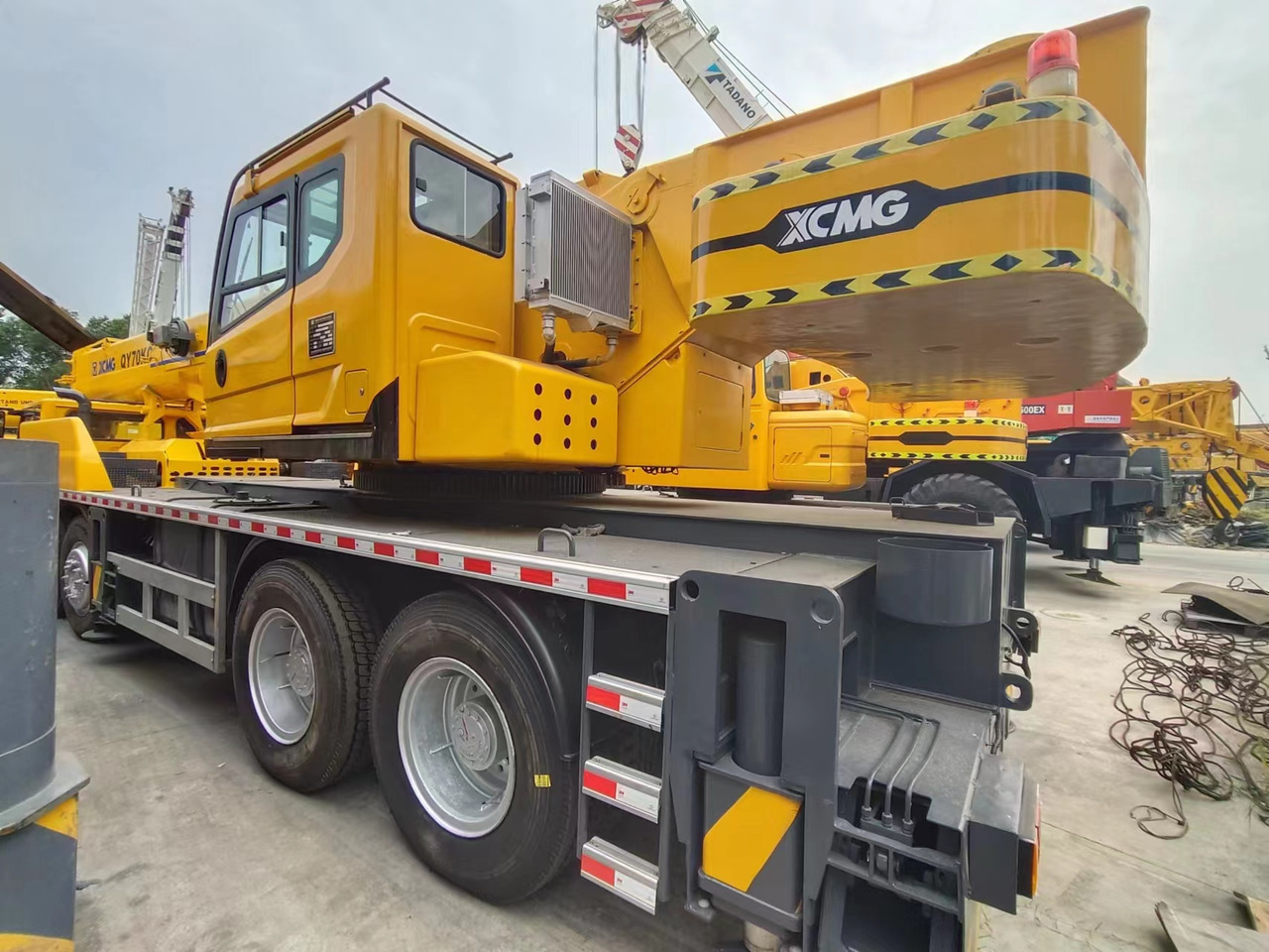 XCMG QY70KC QY70K 70tons xcmg truck crane QY50 QY100 - Derek bergerak: gambar 2 XCMG QY70KC QY70K 70tons xcmg truck crane QY50 QY100 - Derek bergerak: gambar 2