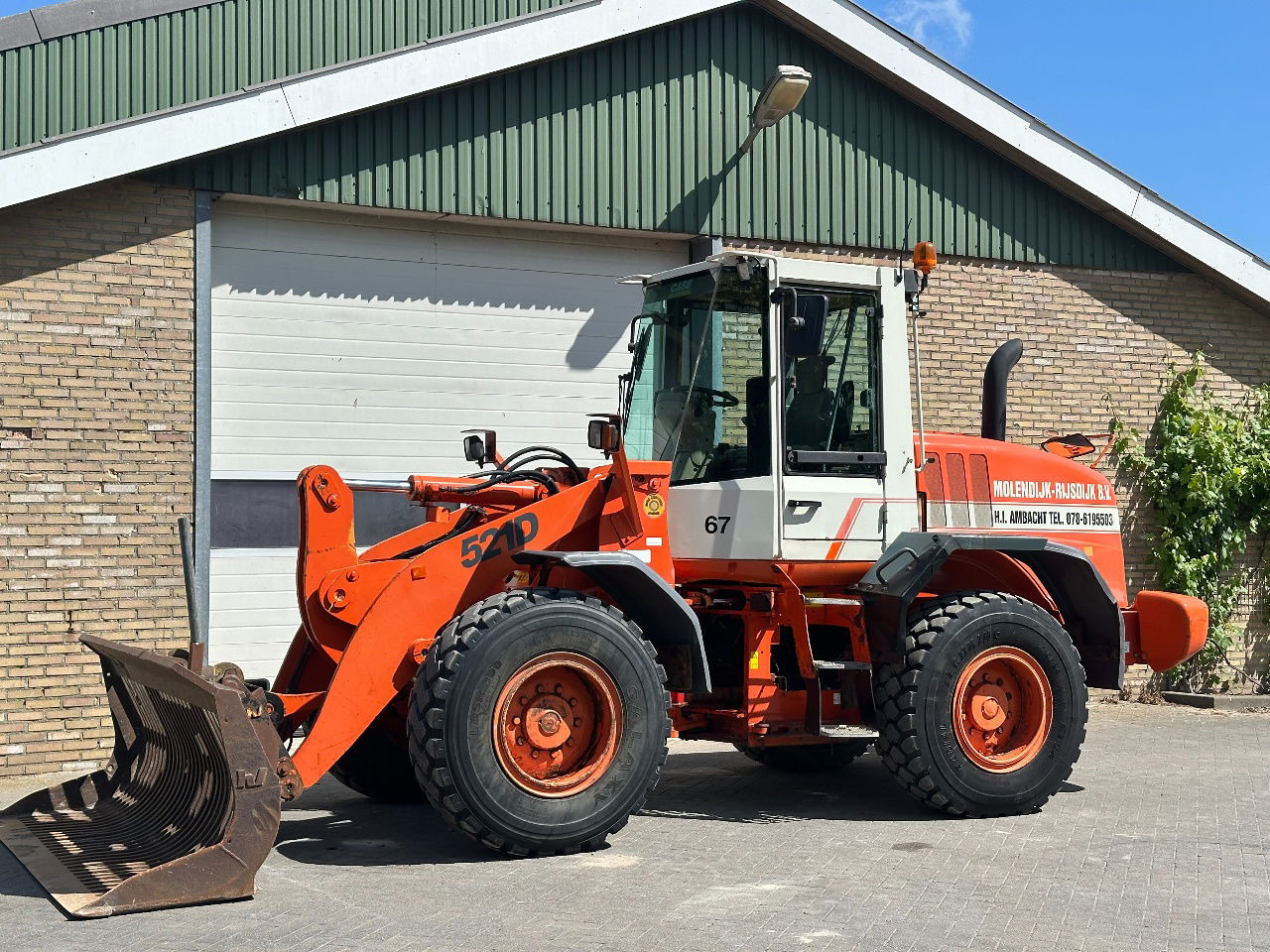 Case 521D - Wheel loader: gambar 1 Case 521D - Wheel loader: gambar 1