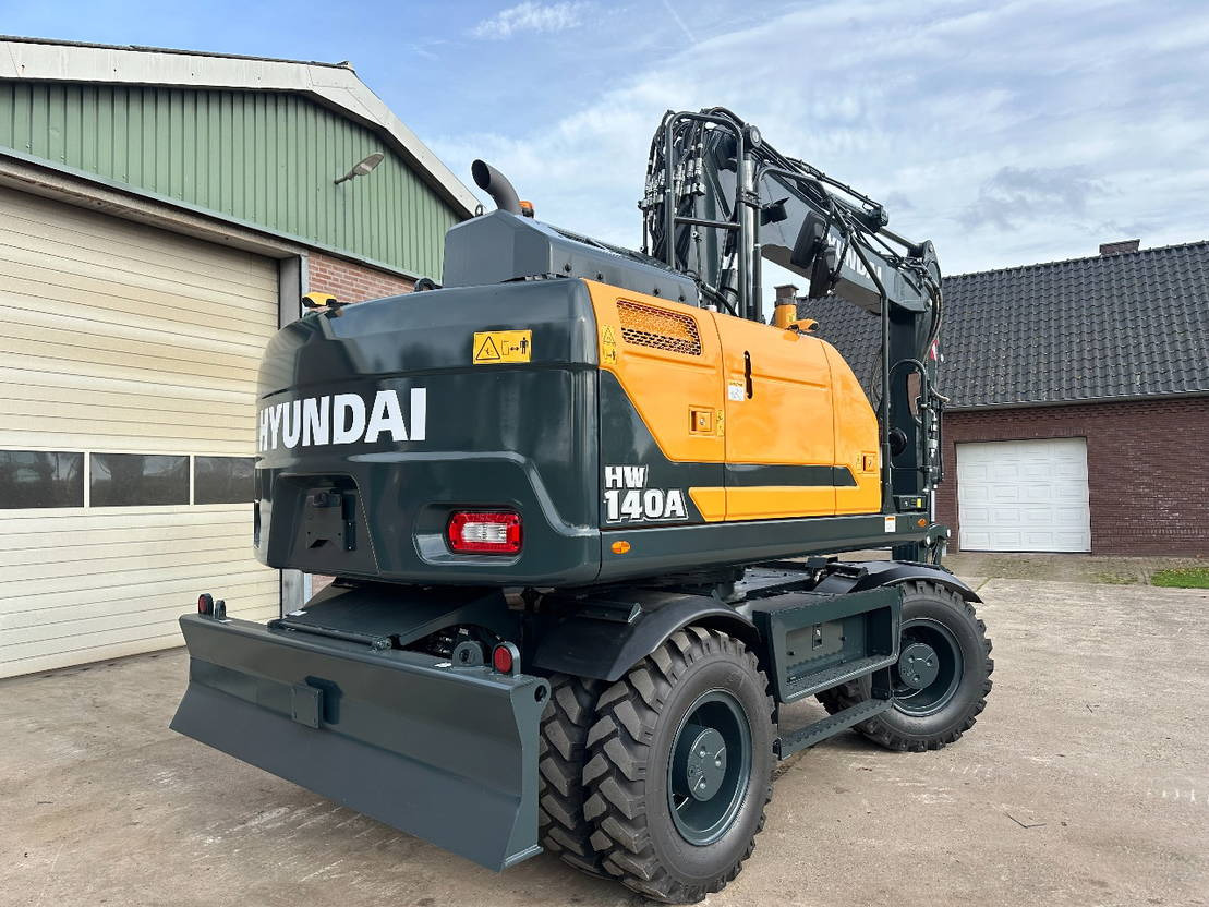 Hyundai HW140A Nieuw - Ekskavator roda: gambar 5 Hyundai HW140A Nieuw - Ekskavator roda: gambar 5
