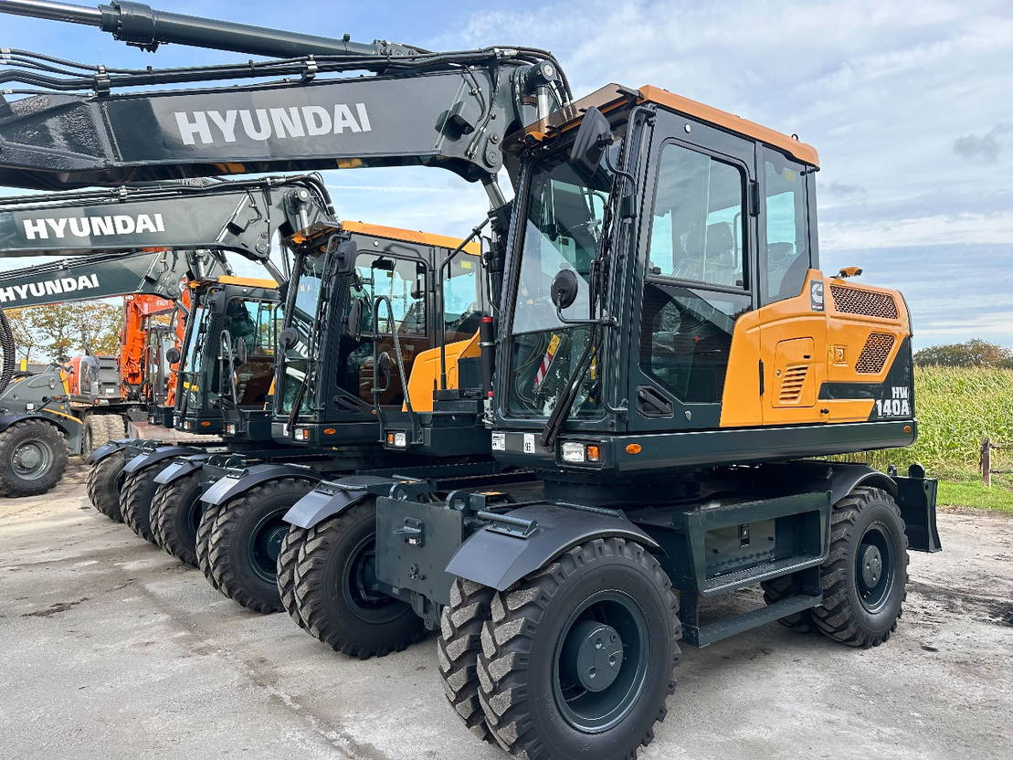 Hyundai HW140A Nieuw - Ekskavator roda: gambar 2 Hyundai HW140A Nieuw - Ekskavator roda: gambar 2