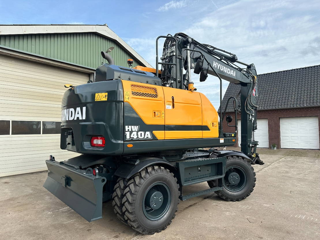 Hyundai HW140A Nieuw - Ekskavator roda: gambar 4 Hyundai HW140A Nieuw - Ekskavator roda: gambar 4