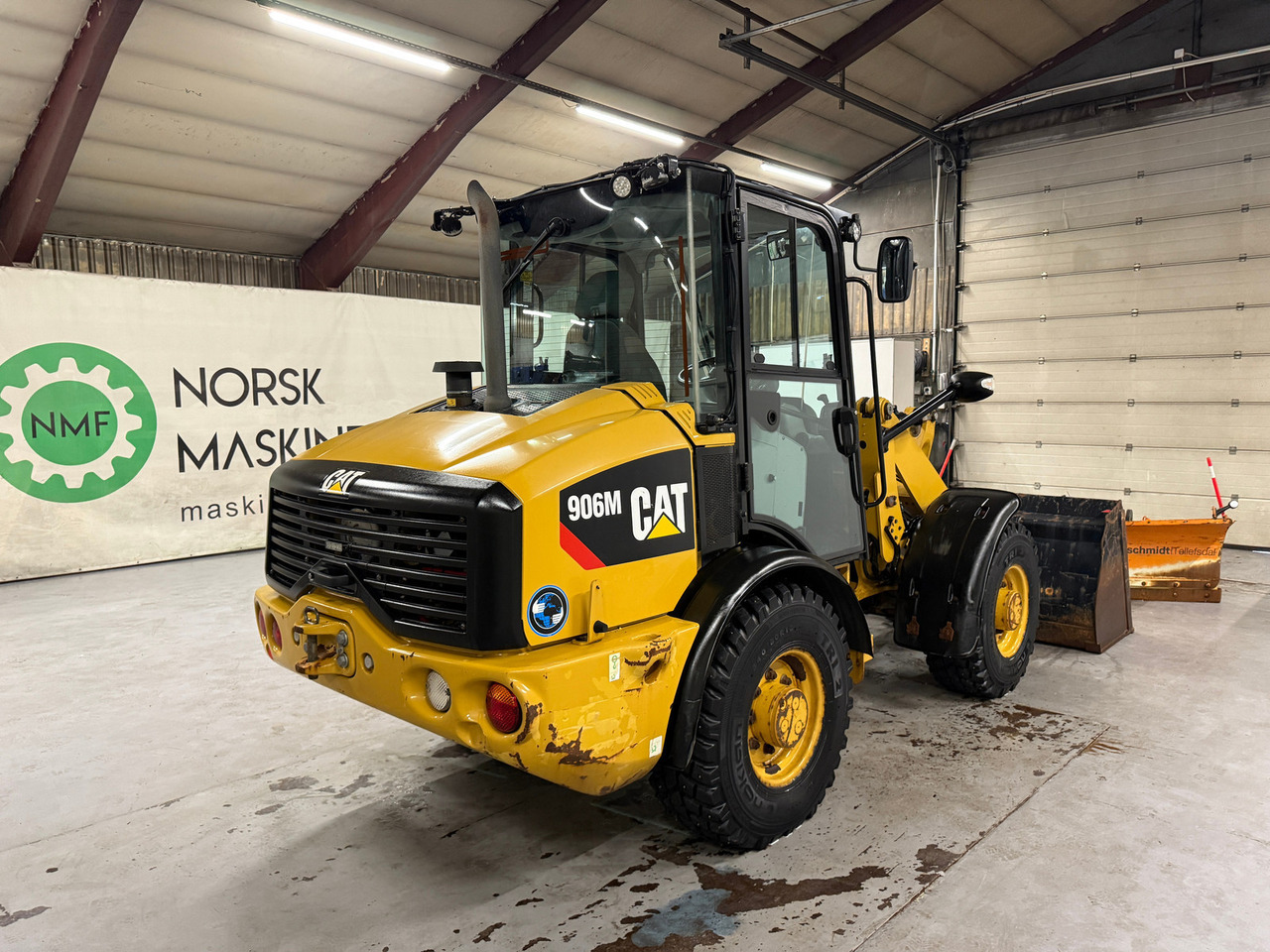 Cat 906M High Flow, 40 km/t med skuff og plog # TIL LEIE# - Wheel loader: gambar 4 Cat 906M High Flow, 40 km/t med skuff og plog # TIL LEIE# - Wheel loader: gambar 4