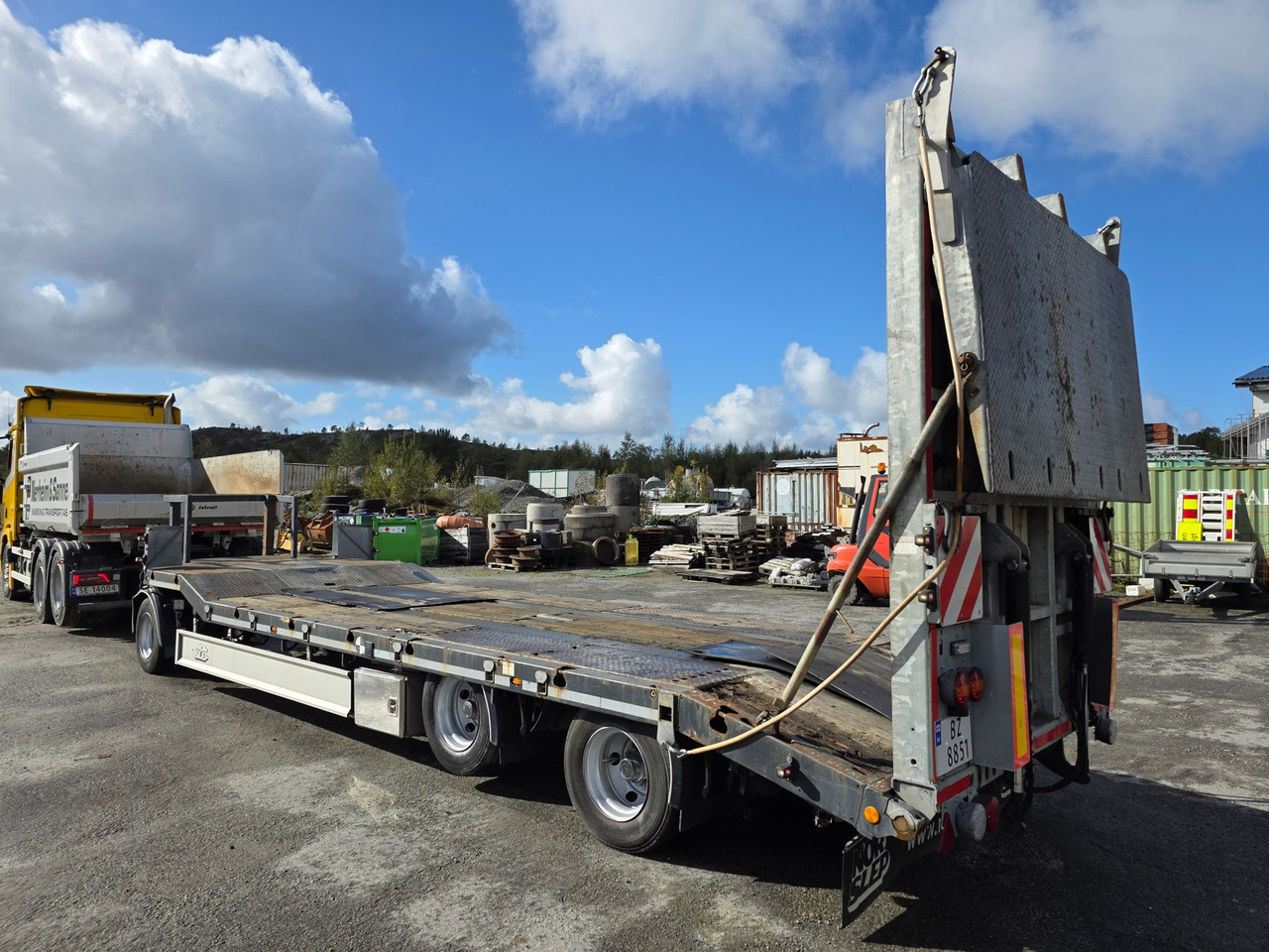 Fliegl Maskinhenger - Trailer low bed: gambar 3 Fliegl Maskinhenger - Trailer low bed: gambar 3