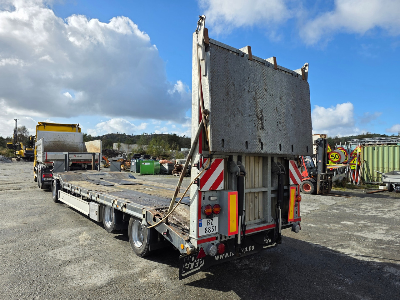 Fliegl Maskinhenger - Trailer low bed: gambar 5 Fliegl Maskinhenger - Trailer low bed: gambar 5