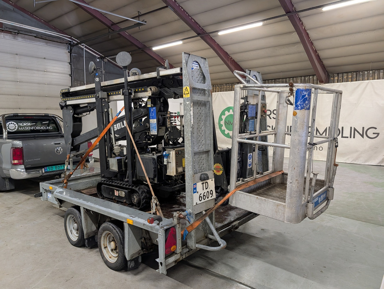 Isoli Easylift R160 på henger - Spider lift: gambar 3 Isoli Easylift R160 på henger - Spider lift: gambar 3