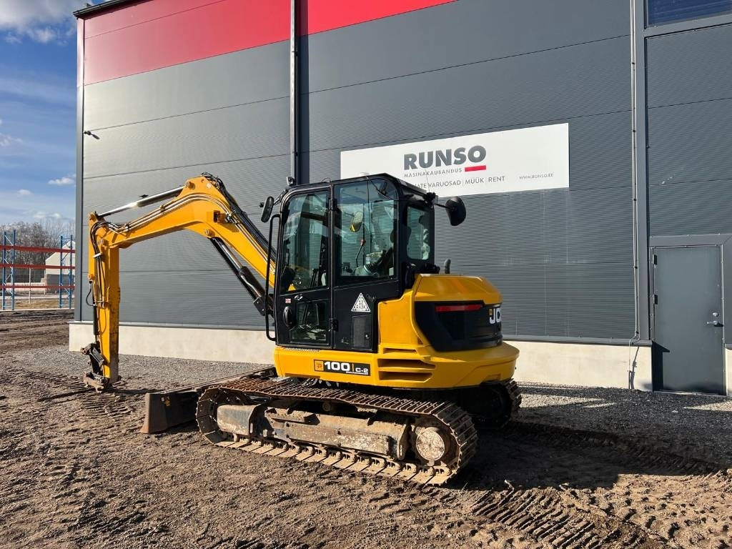 JCB 100C-2 - Ekskavator mini: gambar 4 JCB 100C-2 - Ekskavator mini: gambar 4