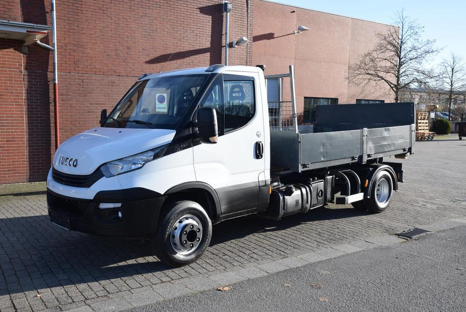Iveco Daily 70 C18 City Haken Abrollkip.HIAB Multilift - Van jungkit: gambar 2 Iveco Daily 70 C18 City Haken Abrollkip.HIAB Multilift - Van jungkit: gambar 2