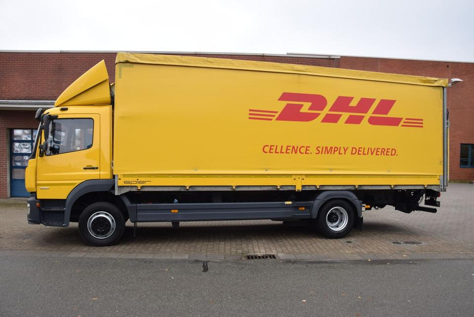 Mercedes-Benz Atego II 1221 Schiebeplane Klima Standheizung - Truk dengan terpal samping: gambar 2 Mercedes-Benz Atego II 1221 Schiebeplane Klima Standheizung - Truk dengan terpal samping: gambar 2