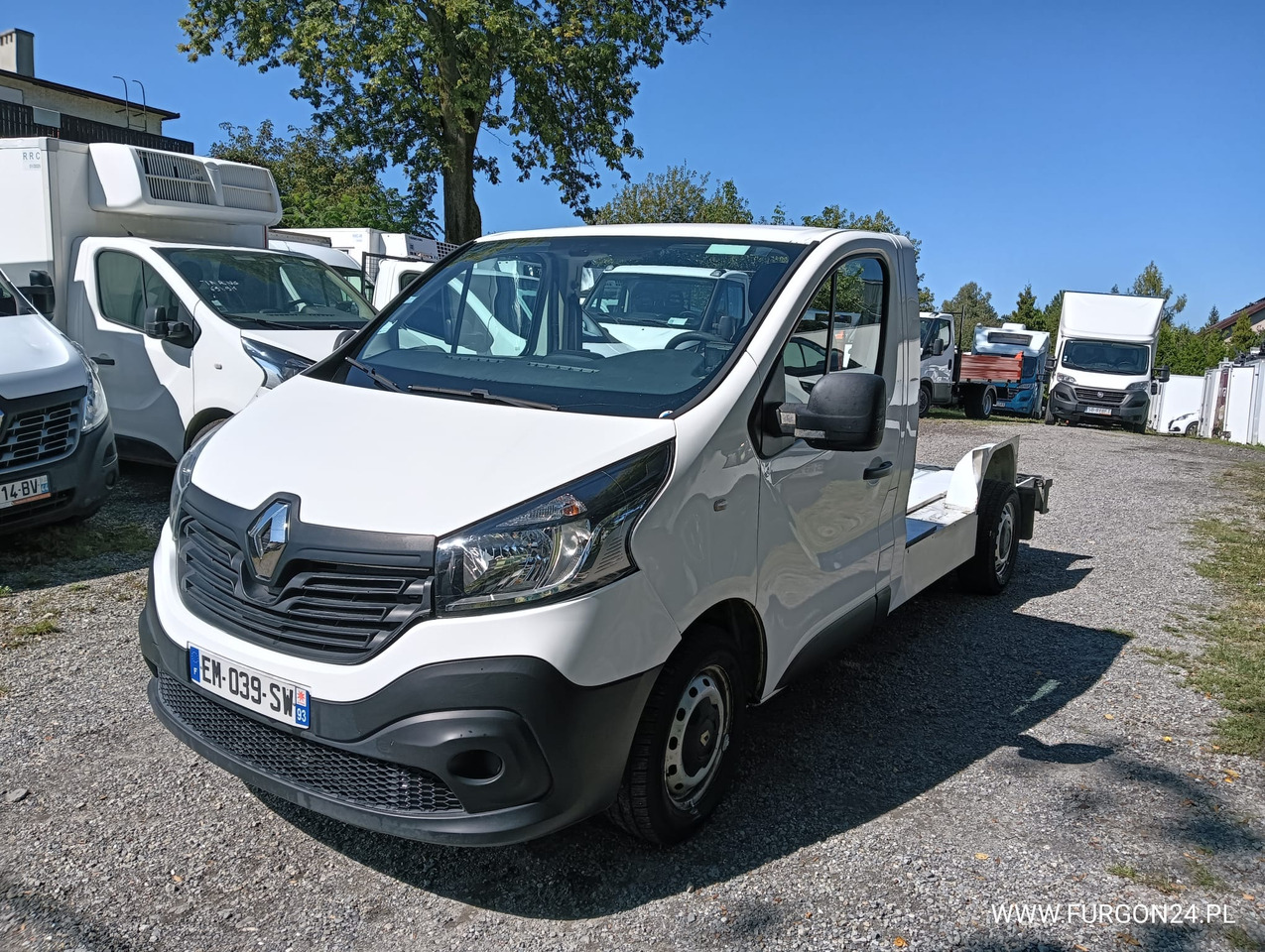 Van pengiriman RENAULT TRAFIC PLATFORMA DO ZABUDOWY NR 871: gambar 1