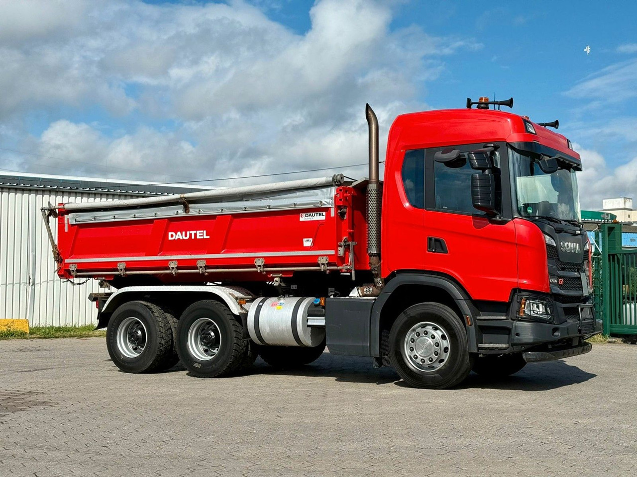 Scania G500 3S. Kipper mit Bordmatik Blatt-Blatt - Truk jungkit: gambar 2 Scania G500 3S. Kipper mit Bordmatik Blatt-Blatt - Truk jungkit: gambar 2