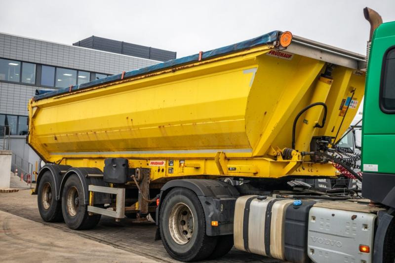 Semi-trailer jungkit Fruehauf BENNE ENROCHEMENT: gambar 7