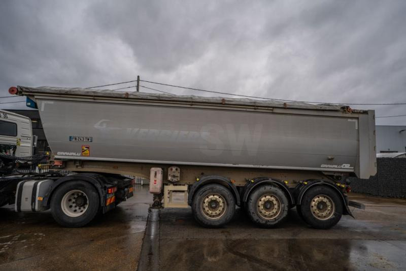 Granalu ALU- TP 28m3 +BACHE ELEC CRAMARO - Semi-trailer jungkit: gambar 2 Granalu ALU- TP 28m3 +BACHE ELEC CRAMARO - Semi-trailer jungkit: gambar 2