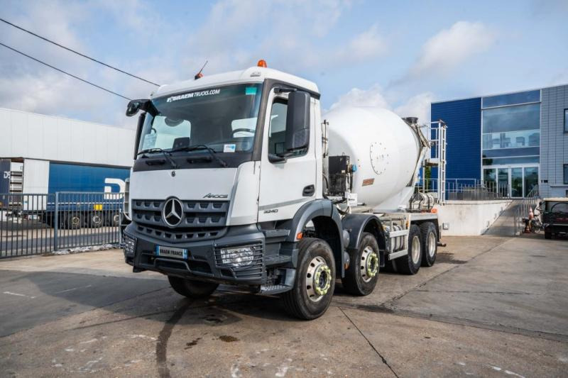 Mercedes AROCS 3240 BB+STETTER 9m3 - Truk pengaduk beton: gambar 1 Mercedes AROCS 3240 BB+STETTER 9m3 - Truk pengaduk beton: gambar 1