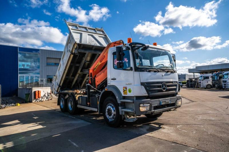 Mercedes AXOR 2633+BIBENNE+PALFINGER 18T/m /3XHydr. - Truk jungkit, Truk derek: gambar 2 Mercedes AXOR 2633+BIBENNE+PALFINGER 18T/m /3XHydr. - Truk jungkit, Truk derek: gambar 2