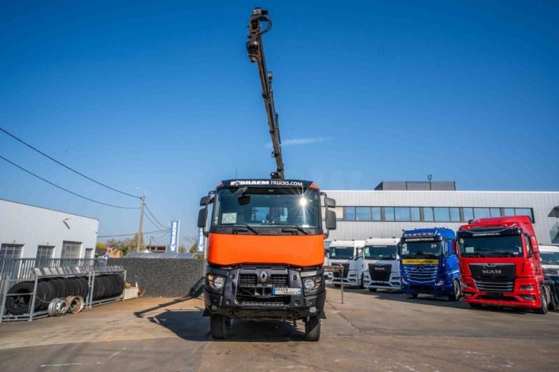 Renault K380 DXI -6x4+HIAB 21 T/m+4 EXT - Truk flatbed, Truk derek: gambar 4 Renault K380 DXI -6x4+HIAB 21 T/m+4 EXT - Truk flatbed, Truk derek: gambar 4
