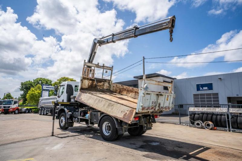 Renault KERAX 370 DXI + TRI BENNE+HIAB 16t/m + 2 EXT - Truk jungkit, Truk derek: gambar 5 Renault KERAX 370 DXI + TRI BENNE+HIAB 16t/m + 2 EXT - Truk jungkit, Truk derek: gambar 5