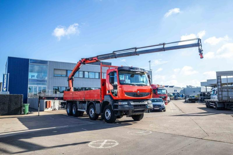 Renault KERAX 380DXI+E5+PK18TM/4EXT - Truk flatbed, Truk derek: gambar 2 Renault KERAX 380DXI+E5+PK18TM/4EXT - Truk flatbed, Truk derek: gambar 2