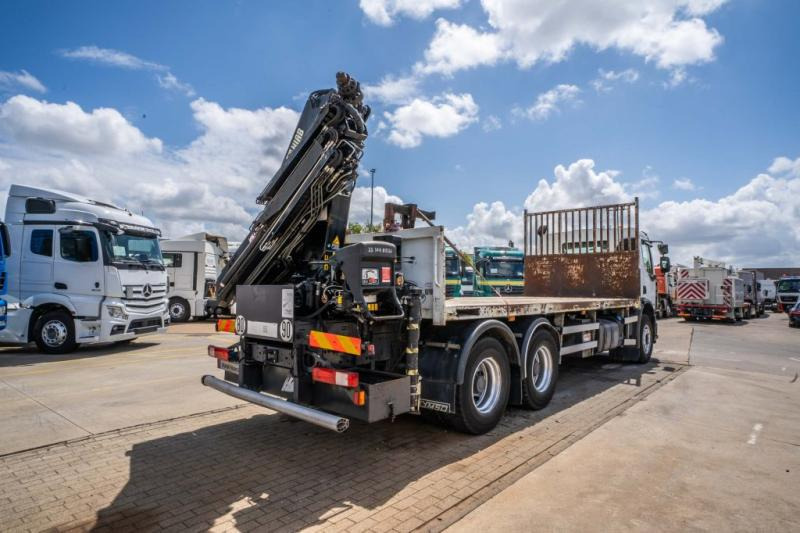 Renault LANDER 340 DXI-6X4+HIAB 14 T/m/3xhydr. - Truk flatbed, Truk derek: gambar 4 Renault LANDER 340 DXI-6X4+HIAB 14 T/m/3xhydr. - Truk flatbed, Truk derek: gambar 4