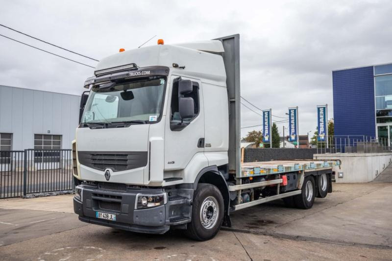 Renault LANDER 460 DXI-6x2+10 pneus/tires+INTARDER - Truk flatbed: gambar 1 Renault LANDER 460 DXI-6x2+10 pneus/tires+INTARDER - Truk flatbed: gambar 1