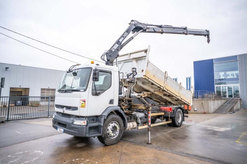 Renault PREMIUM 320+HIAB 112+2EXT - Truk jungkit, Truk derek: gambar 1 Renault PREMIUM 320+HIAB 112+2EXT - Truk jungkit, Truk derek: gambar 1