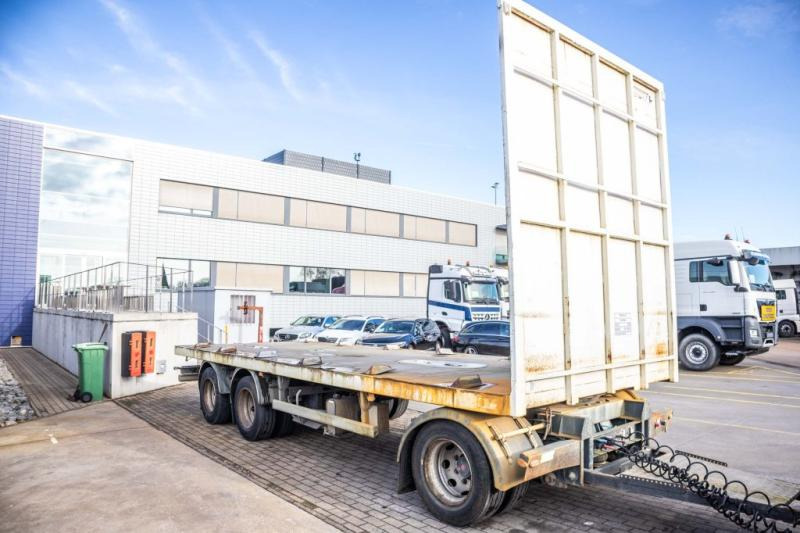 Trouillet PLATEAU + 3 ASSEN DOLLY - Trailer flatbed: gambar 2 Trouillet PLATEAU + 3 ASSEN DOLLY - Trailer flatbed: gambar 2