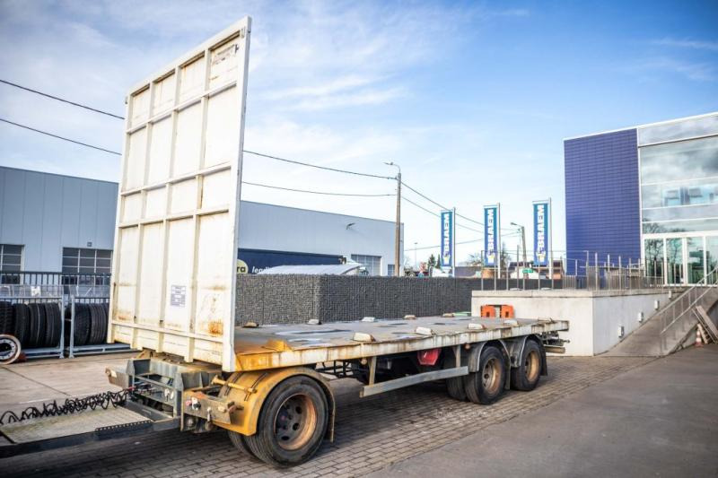 Trouillet PLATEAU + 3 ASSEN DOLLY - Trailer flatbed: gambar 1 Trouillet PLATEAU + 3 ASSEN DOLLY - Trailer flatbed: gambar 1