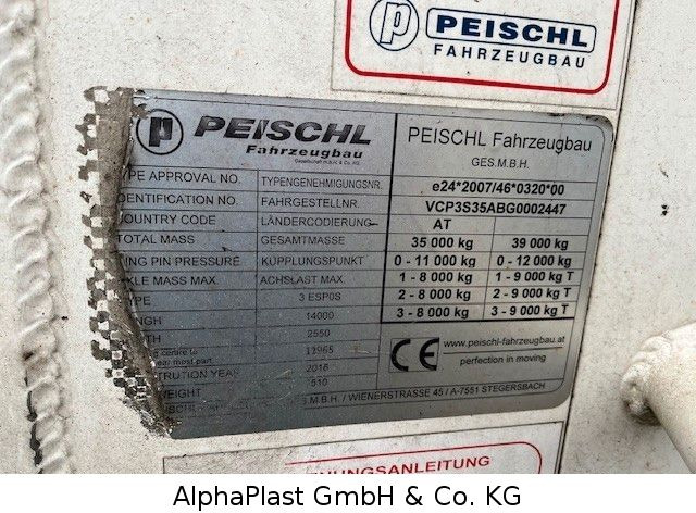 Diversen Peischl Schubboden kein Stas Peischl Schubboden kein Stas - Semi-trailer dengan lantai berjalan: gambar 3 Diversen Peischl Schubboden kein Stas Peischl Schubboden kein Stas - Semi-trailer dengan lantai berjalan: gambar 3