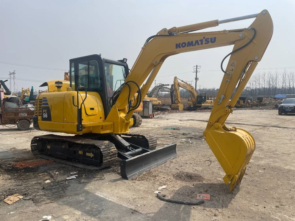 Komatsu PC 56 - Ekskavator mini: gambar 2 Komatsu PC 56 - Ekskavator mini: gambar 2