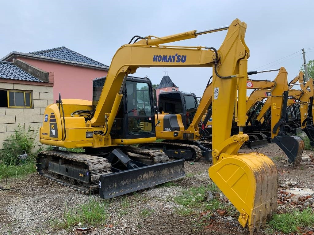 Komatsu PC 70 - Ekskavator mini: gambar 4 Komatsu PC 70 - Ekskavator mini: gambar 4