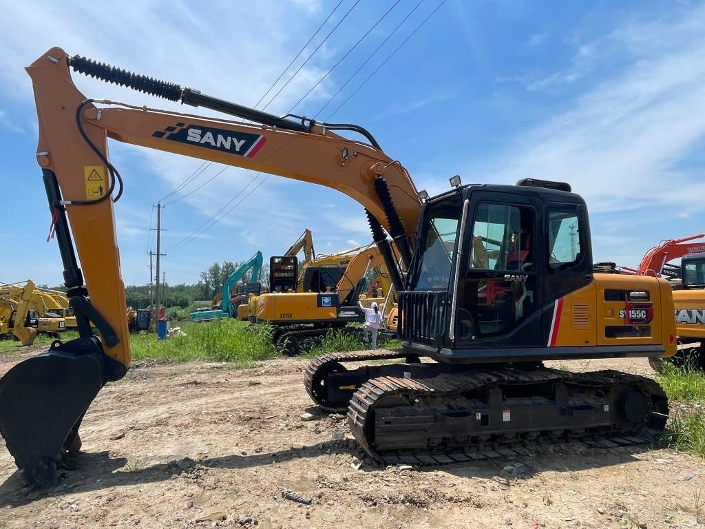 Sany 155C - Ekskavator perayap: gambar 1 Sany 155C - Ekskavator perayap: gambar 1