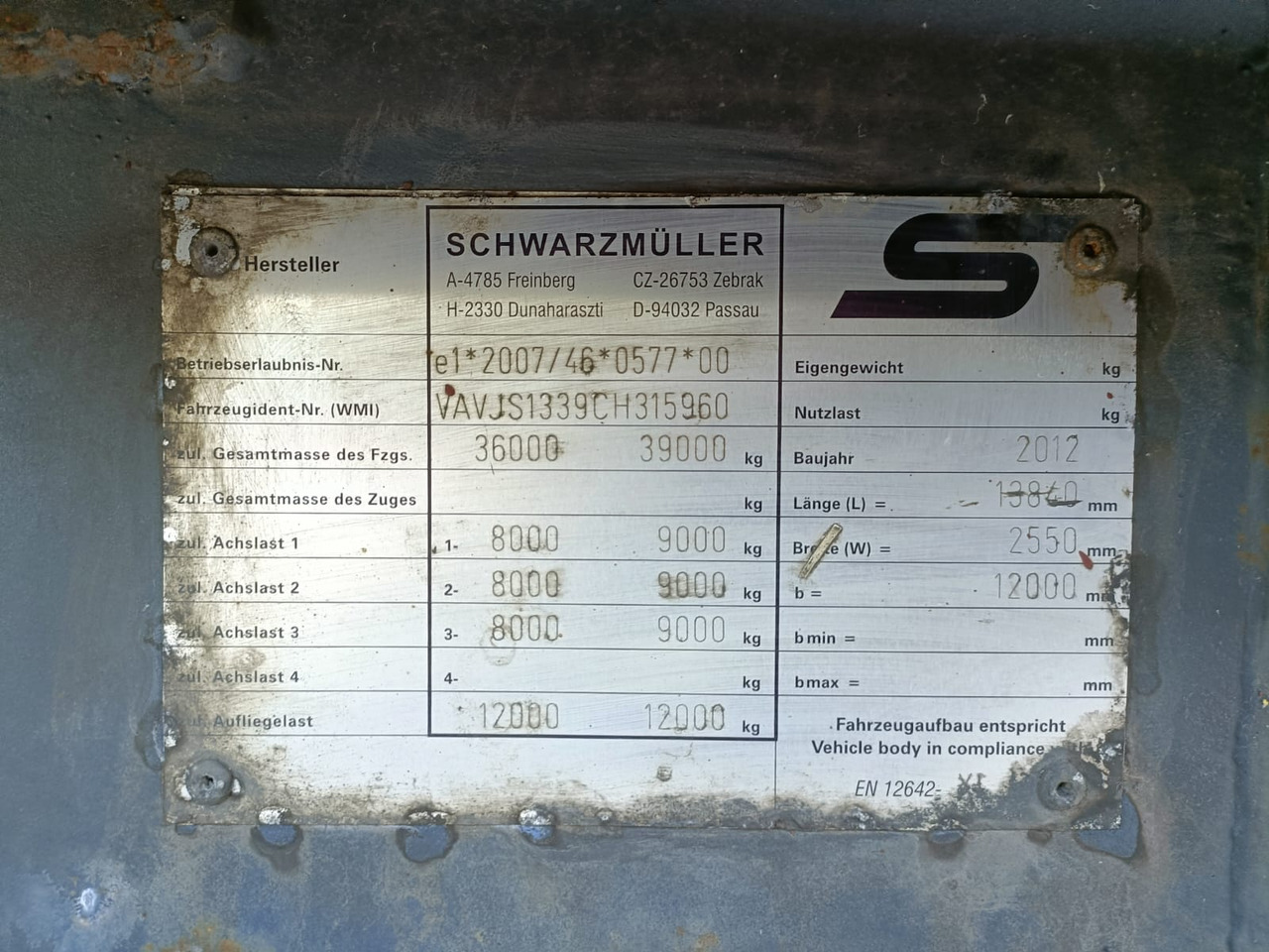 SCHWARZMÜLLER - Semi-trailer: gambar 2 SCHWARZMÜLLER - Semi-trailer: gambar 2