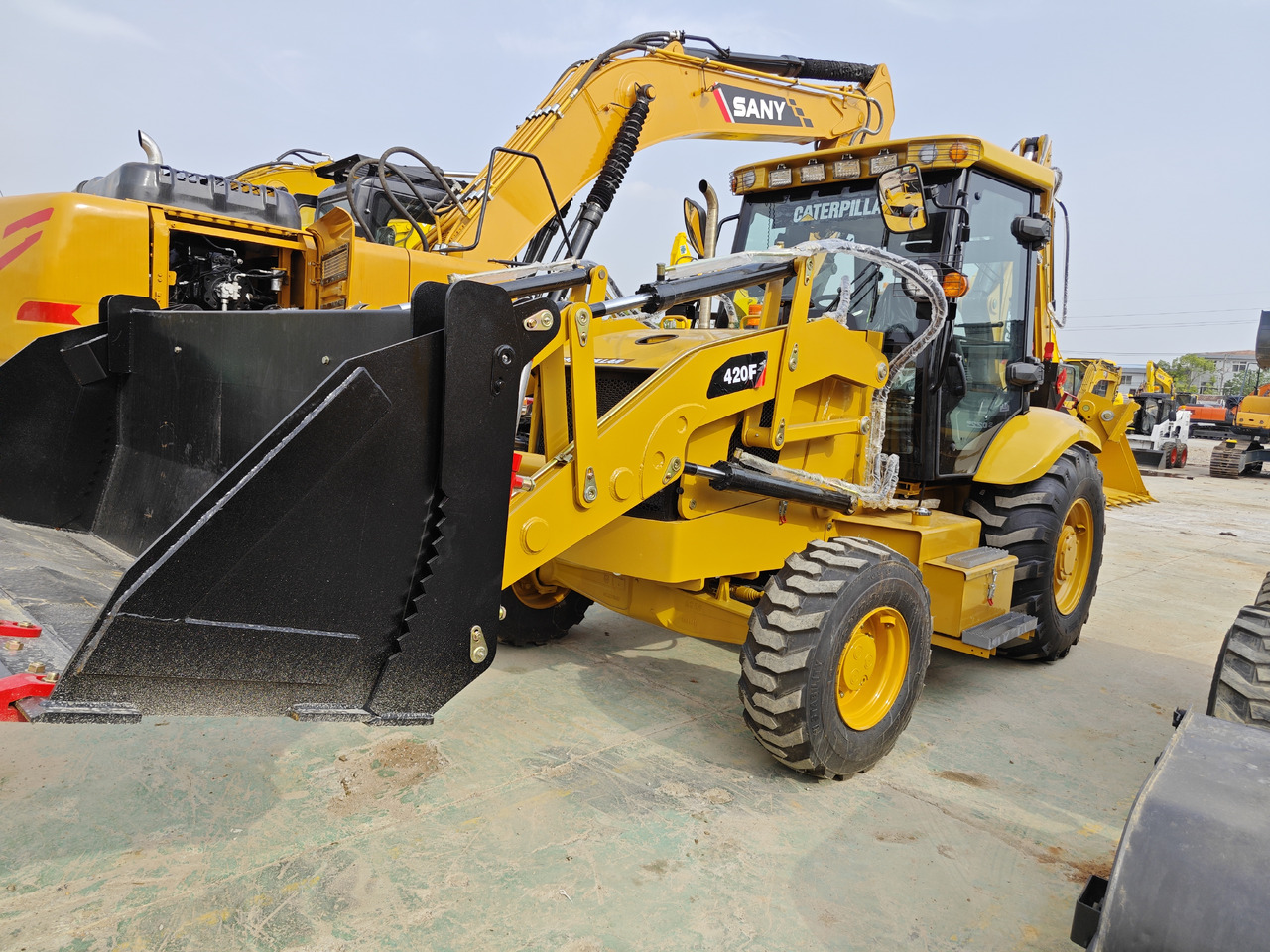 CATERPILLAR 428F backhoe loader - Backhoe loader: gambar 5 CATERPILLAR 428F backhoe loader - Backhoe loader: gambar 5