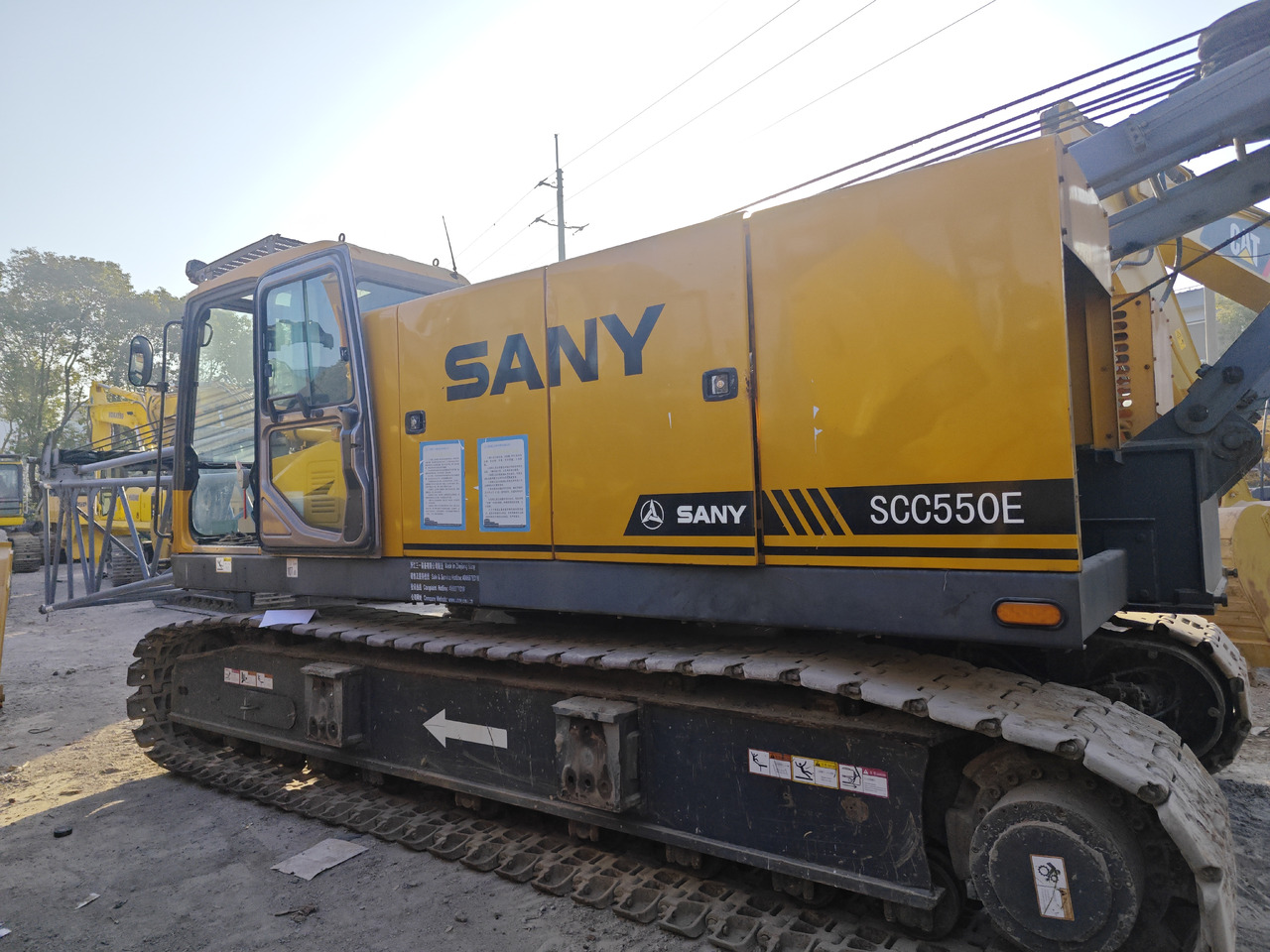 SANY SCC500E 50ton crawler crane - Derek perayap: gambar 1 SANY SCC500E 50ton crawler crane - Derek perayap: gambar 1