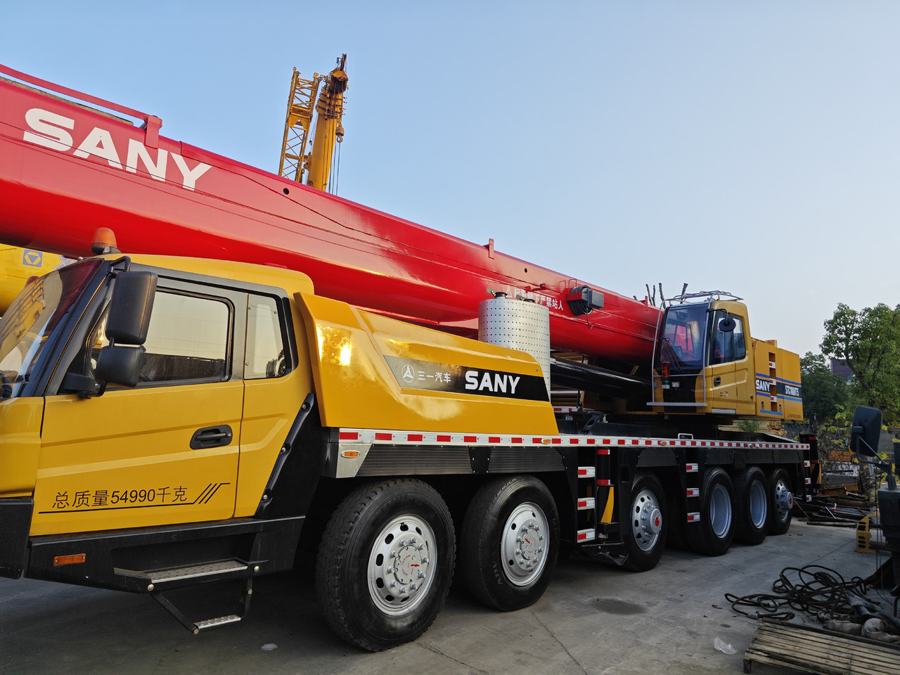 SANY STC1000T5 100ton used crane - Derek bergerak: gambar 1 SANY STC1000T5 100ton used crane - Derek bergerak: gambar 1