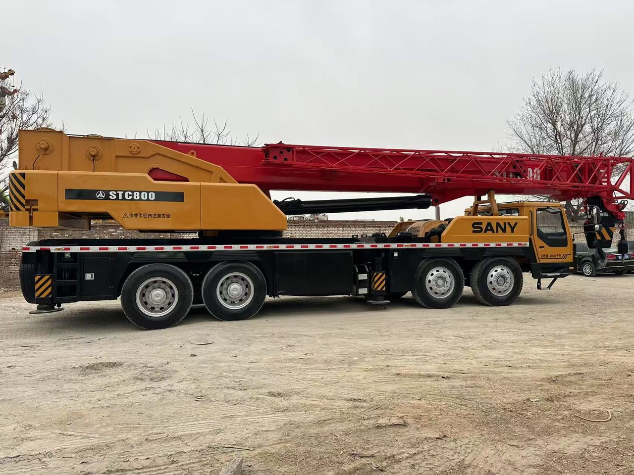 SANY STC800 used crane - Derek bergerak: gambar 3 SANY STC800 used crane - Derek bergerak: gambar 3