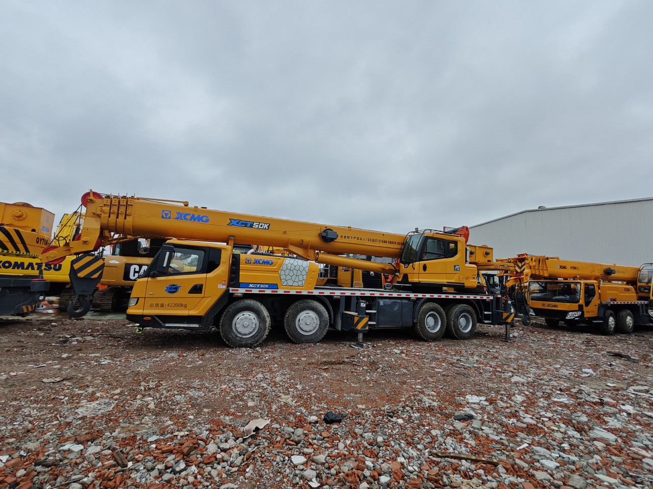 XCMG XCT50 50T Crane - Derek bergerak: gambar 2 XCMG XCT50 50T Crane - Derek bergerak: gambar 2