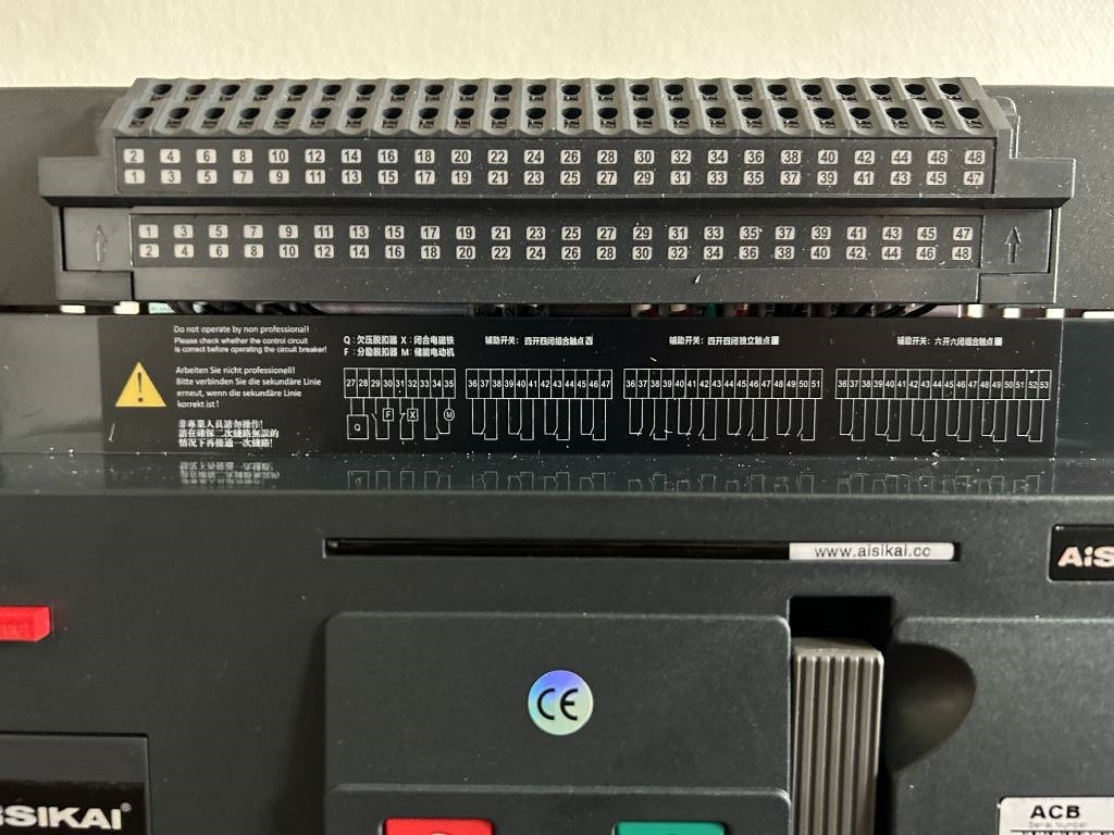 Aisikai ASKW1-3200 - Circuit Breaker 2500A - DPX-3 - Membangun inventaris: gambar 5 Aisikai ASKW1-3200 - Circuit Breaker 2500A - DPX-3 - Membangun inventaris: gambar 5