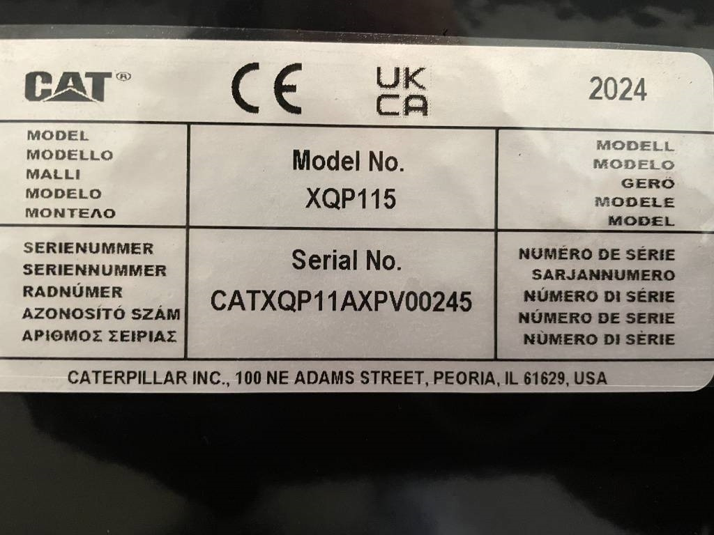 Genset baru CAT XQP115 - Generator 115 kVA Stage V - DPX-18125: gambar 22