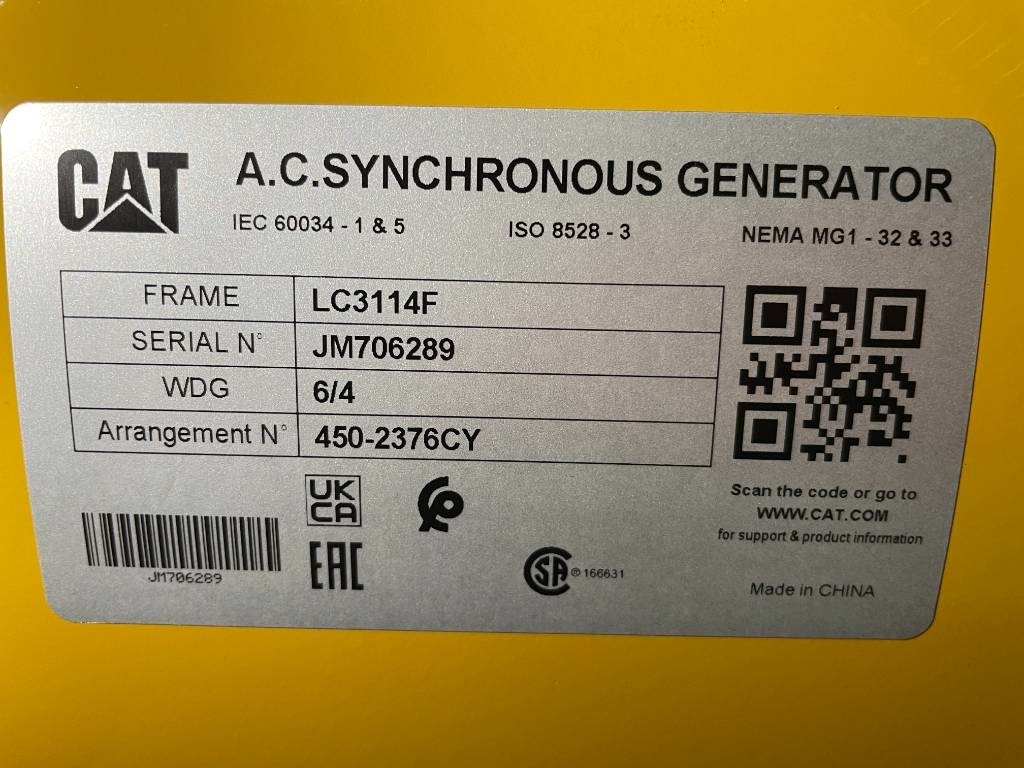 Genset baru CAT XQP115 - Generator 115 kVA Stage V - DPX-18125: gambar 15